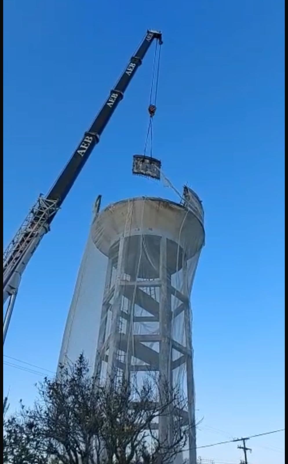 Demolição caixa d’água Arambare - Foto 3